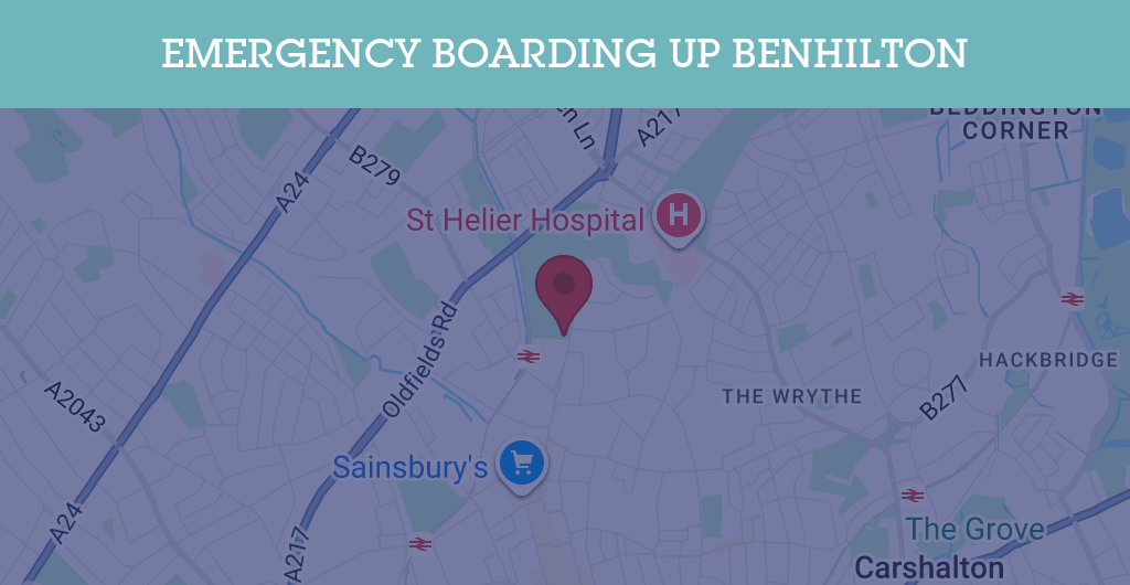 Emergency Boarding Up Services in Benhilton - SM postcode