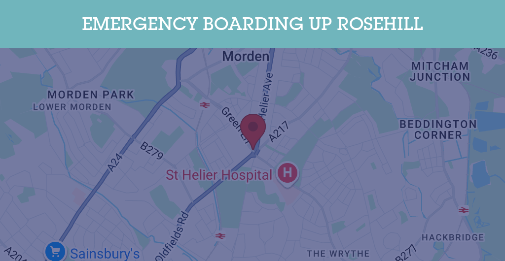 Emergency Boarding Up Services in Rosehill - SM postcode