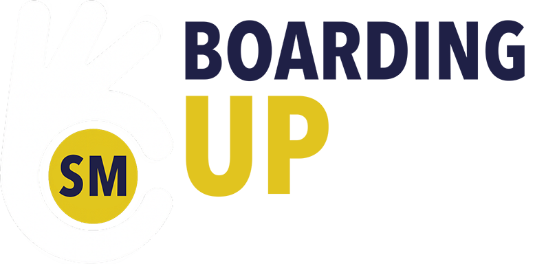 Boarding Up Sutton Logo